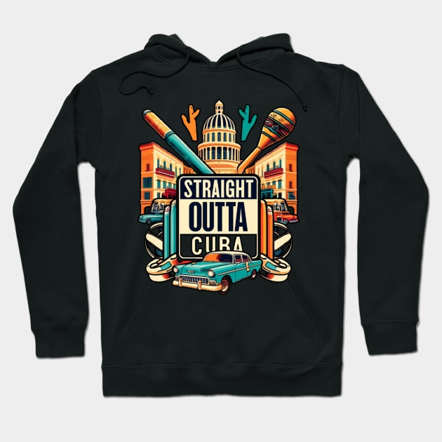 Straight Outta Cuba Hoodie by Straight Outta Styles